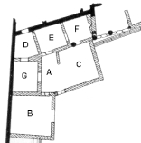 06731 ostia - regio iv - insula v - regio iv - insula v - domus dell'aquila (iv,v,8) - grundriss - quelle - so iv, fig. 67.jpg